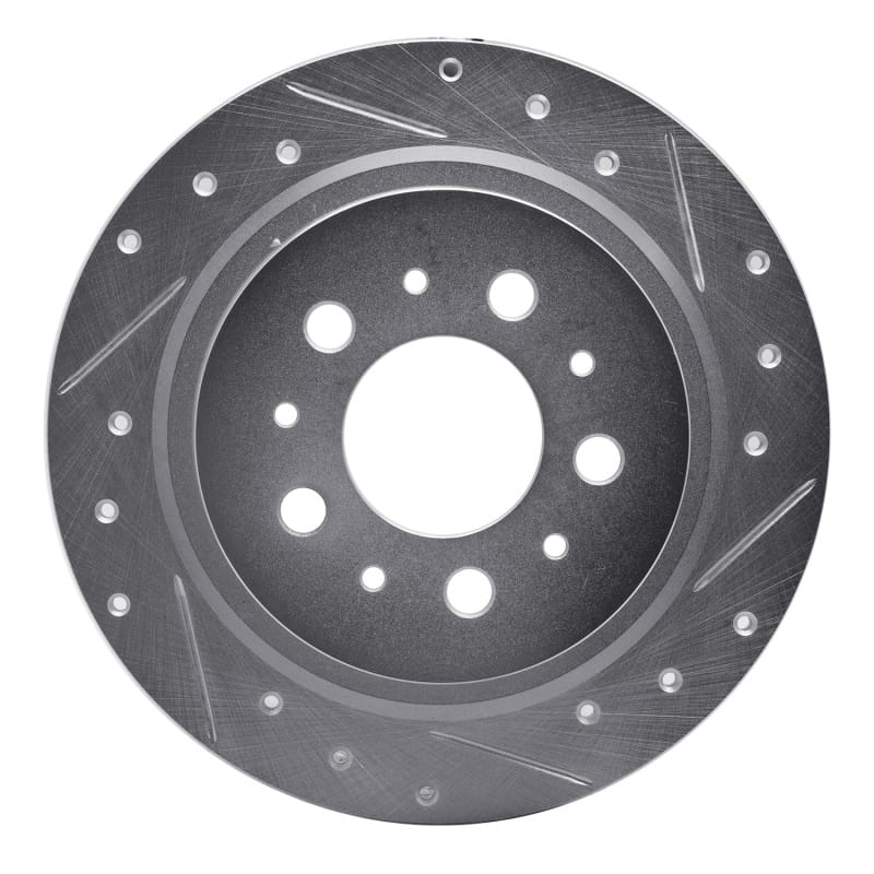 R1 Concepts — R1 97-98 Volvo V90 Rear Right Drilled & Slotted Silver Brake Rotor
R1 Brake Rotor Drill