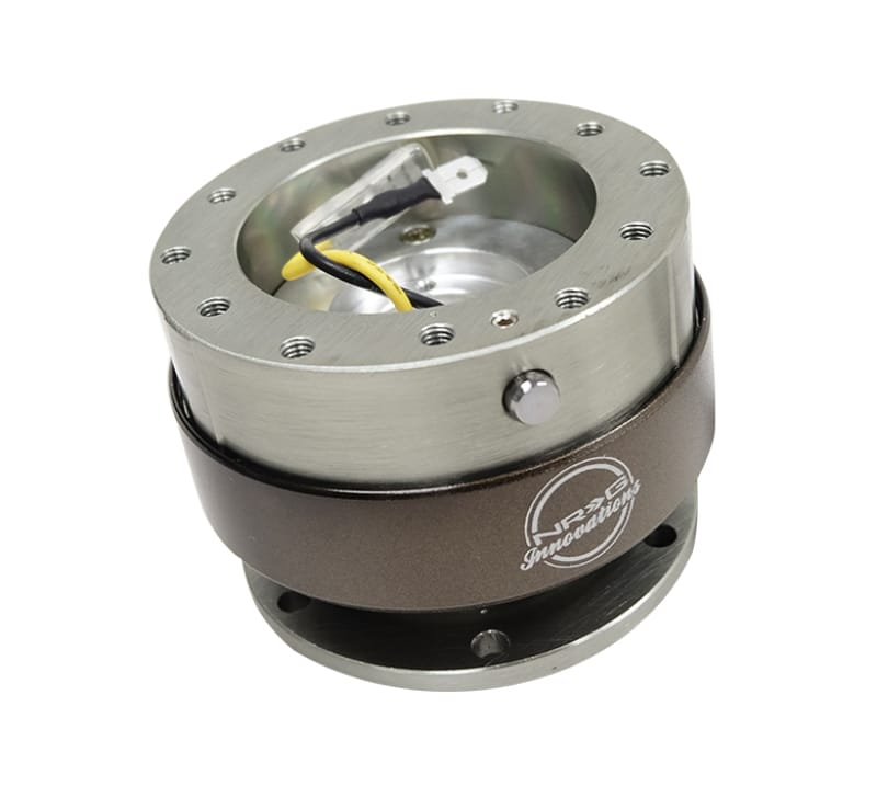 NRG — NRG Quick Release Gen 2.0 - Gunmetal Body / Titanium Chrome Ring