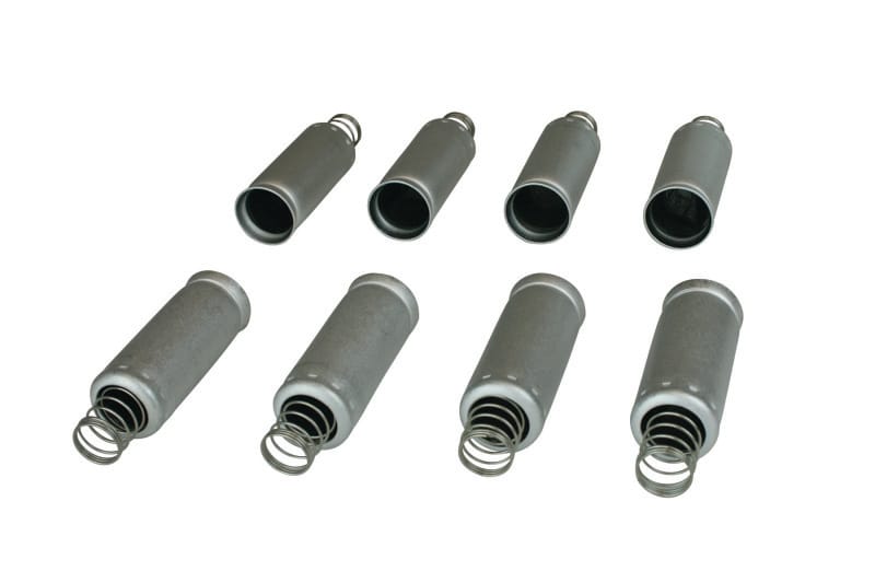 Moroso — Moroso GM LS Spark Plug Wire Set Heat Shields - Aluminum - 8 Pack