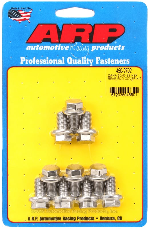 ARP — ARP Ford Dana 60/40 SS hex rear end cover bolt kit