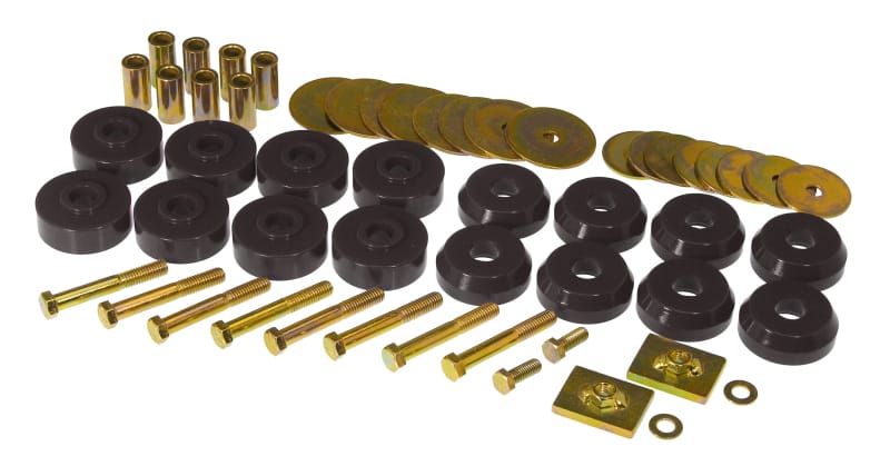 Prothane — Prothane 59-64 Chevy Impala / Belair Body Mount Kit - Black
BODY/SUB-FRAME MNTS