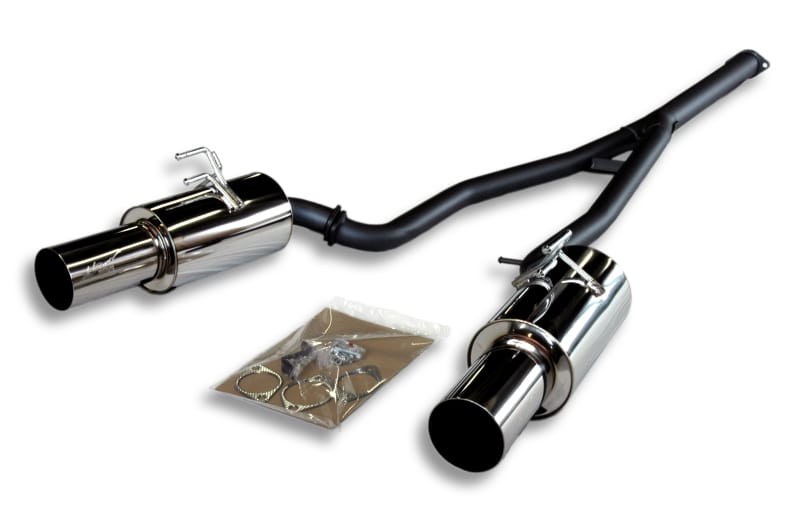 HKS — HKS 08-09 Evo 10 Hi-Power Dual Tip Catback Exhaust