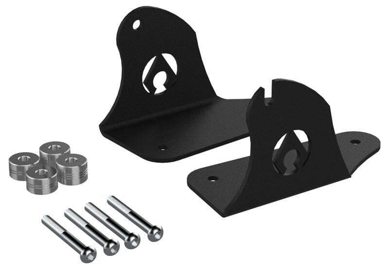 Artec Industries — Artec Industries 18-25 Jeep Wrangler JL Sahara Jl 50 Inch Led Light Bar Mount - Hood