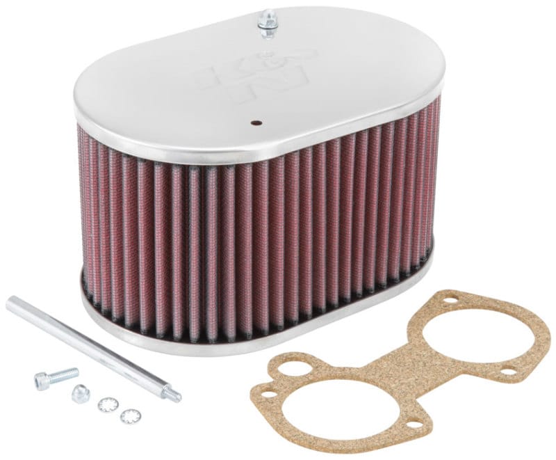 K&N Engineering — K&N Custom Racing Air Filter Bolt-On for Single or Two Barrel Carburetors
Custom Assy