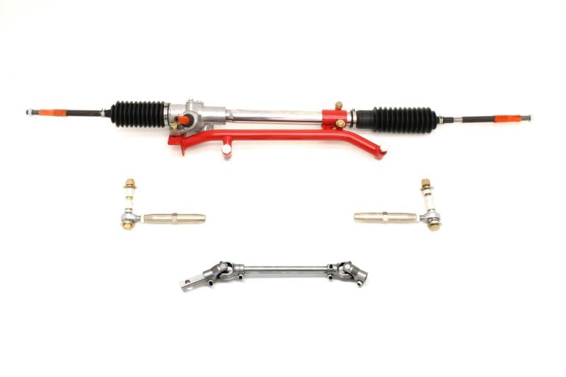 BMR Suspension — BMR 93-02 F-Body Manual Steering Conversion Kit (For Stock K-Member Only) - Red