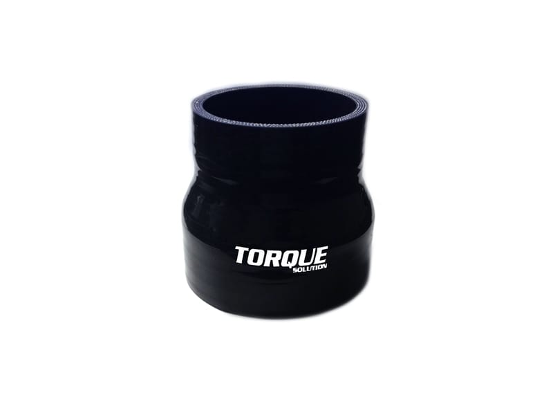 Torque Solution — Torque Solution Transition Silicone Coupler: 2 inch to 3 inch Black Universal