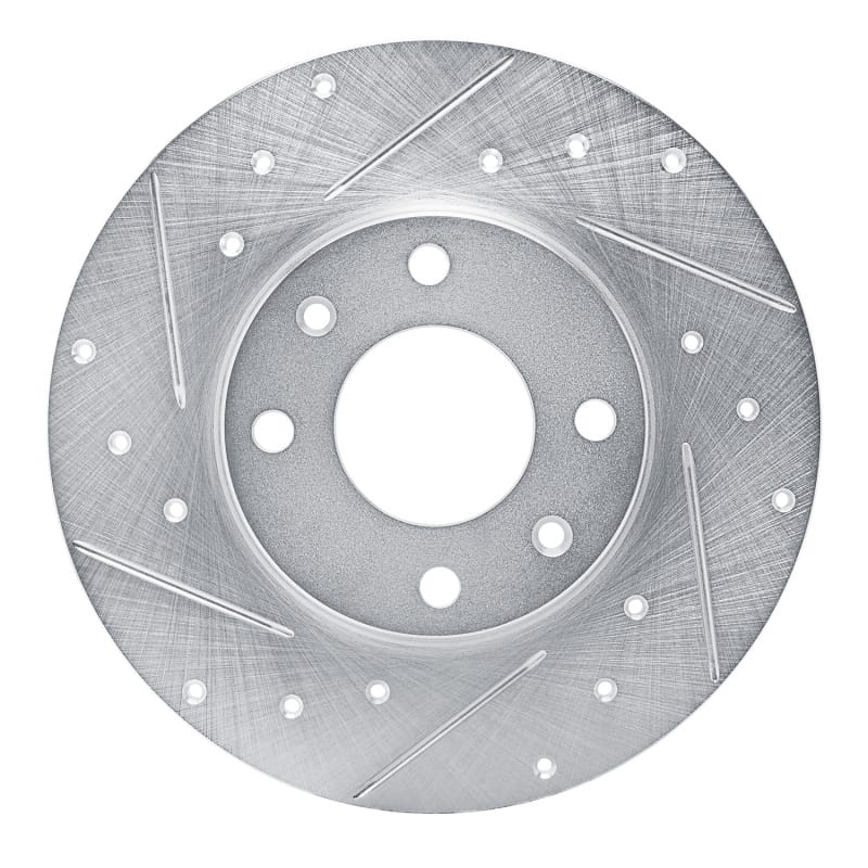 R1 Concepts — R1 89-91 Peugeot 405 Front Left Drilled & Slotted Silver Brake Rotor
R1 Brake Rotor Drill