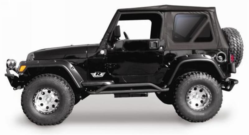 Rampage — Rampage 1997-2006 Jeep Wrangler(TJ) Complete Top - Black Diamond
Complete Soft Top Kt
Top-Soft