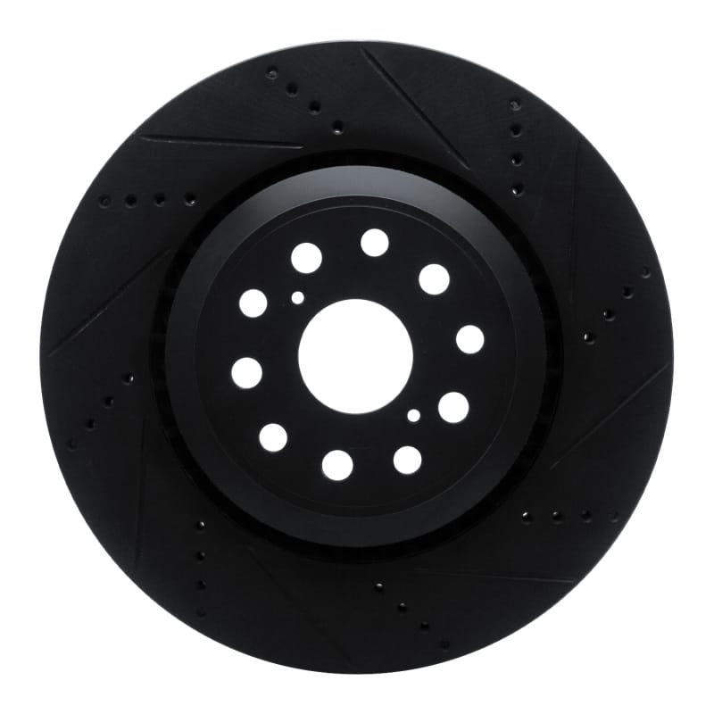 R1 Concepts — R1 07-23 Lexus LS500 Right Front Drilled & Slotted Black Brake Rotor
R1 Brake Rotor Drill