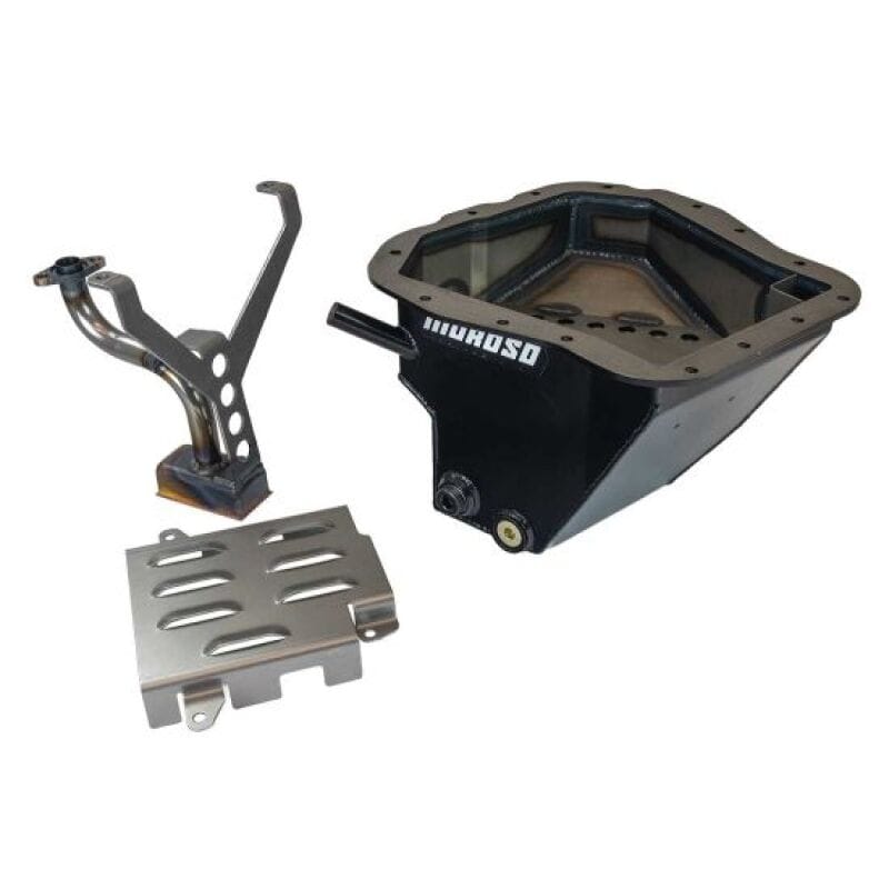 Moroso — Moroso Subaru EJ20/EJ22/EJ25 Wet Sump 6qt 6-7/8in Deep Steel Oil Pan w/Pickup & Windage Tray
