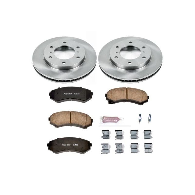 PowerStop — Power Stop 01-06 Mitsubishi Montero Front Autospecialty Brake Kit