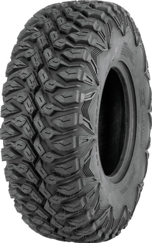 QuadBoss — QBT846 Radial Utility Tire, 27x9R12, Radial, Front
