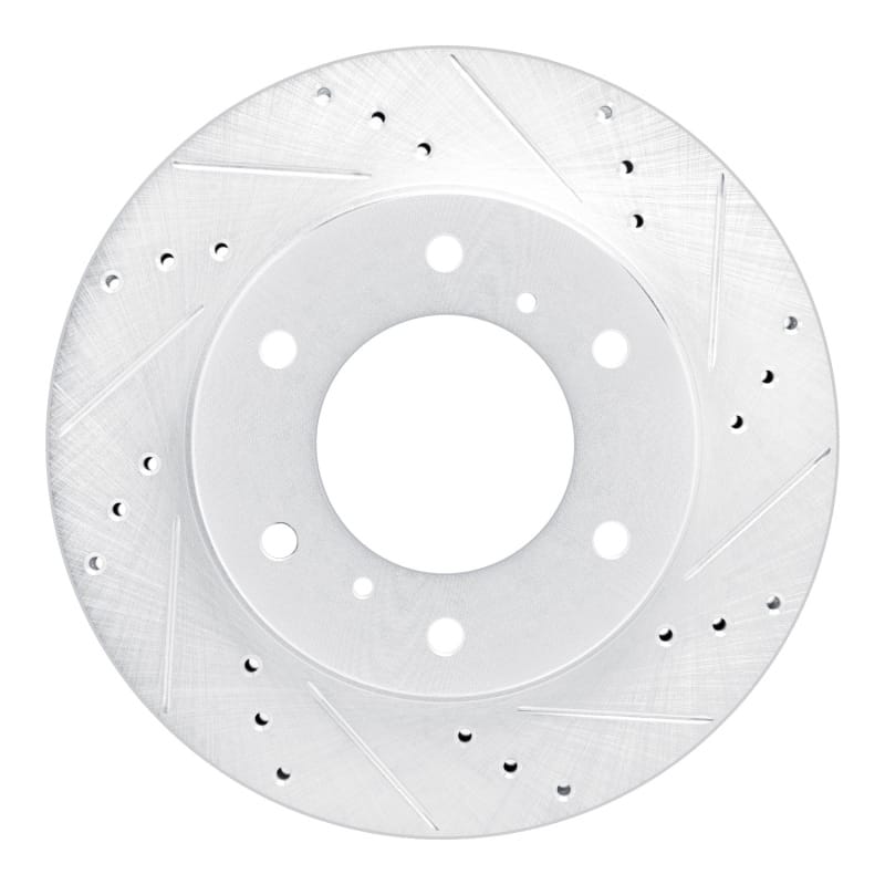R1 Concepts — R1 07-17 Mitsubishi Montero Sport (Mexico) Front Right Drilled & Slotted Silver Brake Rotor
R1 Brake Rotor Drill