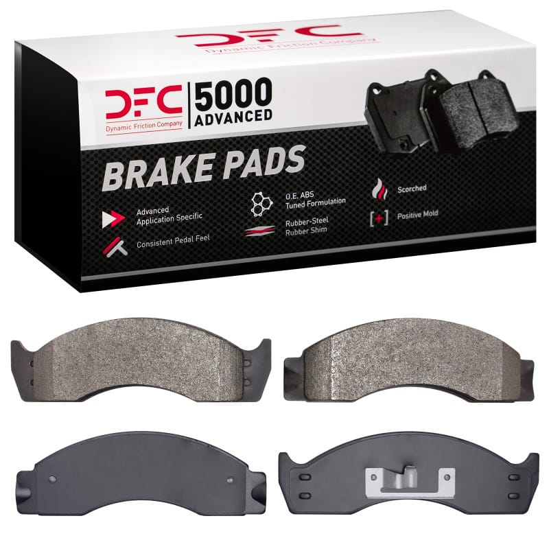 DFC — DFC 88-07 Ford F-59 Commercial Stripped Chassis Front/Rear 5000 Advanced Semi Metallic Brake Pads
DFC Brake Pad Set