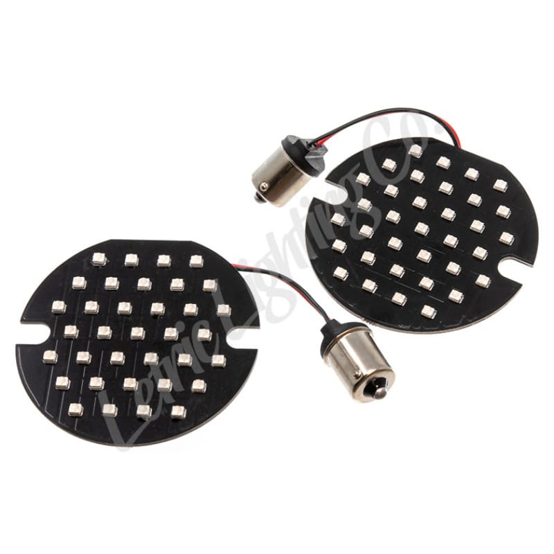 Letric Lighting — Letric Lighting 99-03 Road Glide Flat Lens Style LED Insert - Red
