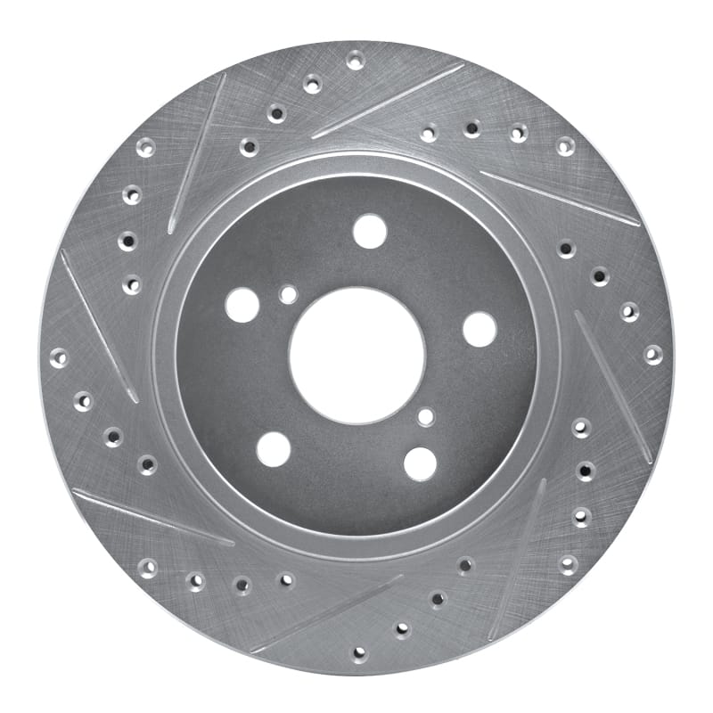 R1 Concepts — R1 96-03 Toyota RAV4 Front Left Drilled & Slotted Silver Brake Rotor
R1 Brake Rotor Drill