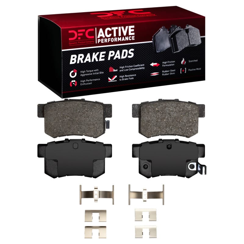 DFC — DFC 97-02 Acura CL Rear Active Performance Pads and Hardware Kit
DFC Brake Pad Set