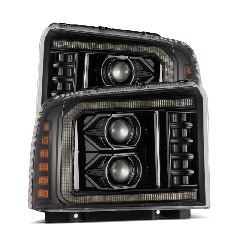 AlphaRex — AlphaRex 05-07 Ford F250-550 PRO-Series Projector Headlights Alpha-Black
Projector Headlights