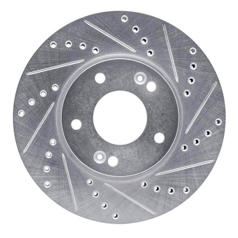 R1 Concepts — R1 07-10 Kia Rondo (USA) Front Right Drilled & Slotted Silver Brake Rotor
R1 Brake Rotor Drill