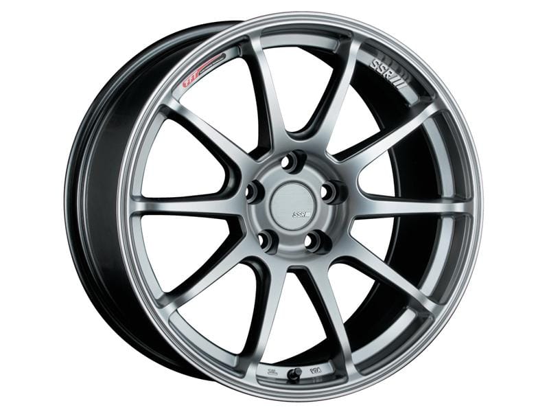 SSR — SSR GTV02 18x7.5 5x114.3 43mm Offset Flat Black Wheel