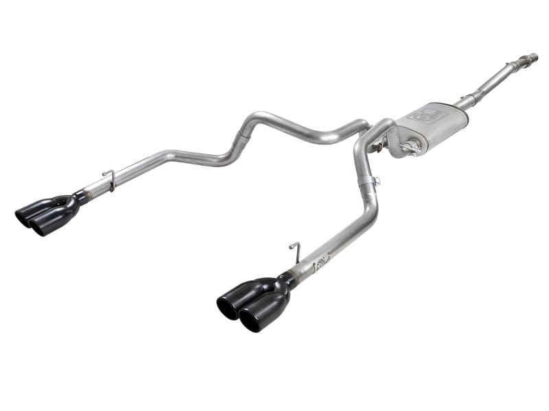 aFe — aFe Vulcan Series 3in-2-1/2in 304 SS Cat-Back 2019 GM Silverado / Sierra 1500 V8-5.3L w/ Black Tips
Cat-Back Exhaust