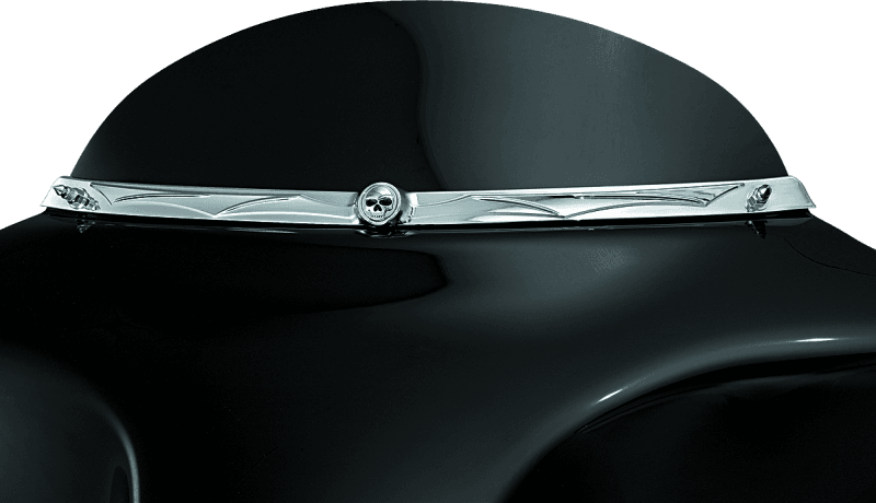 Kuryakyn — Zombie Windshield Trim Chrome