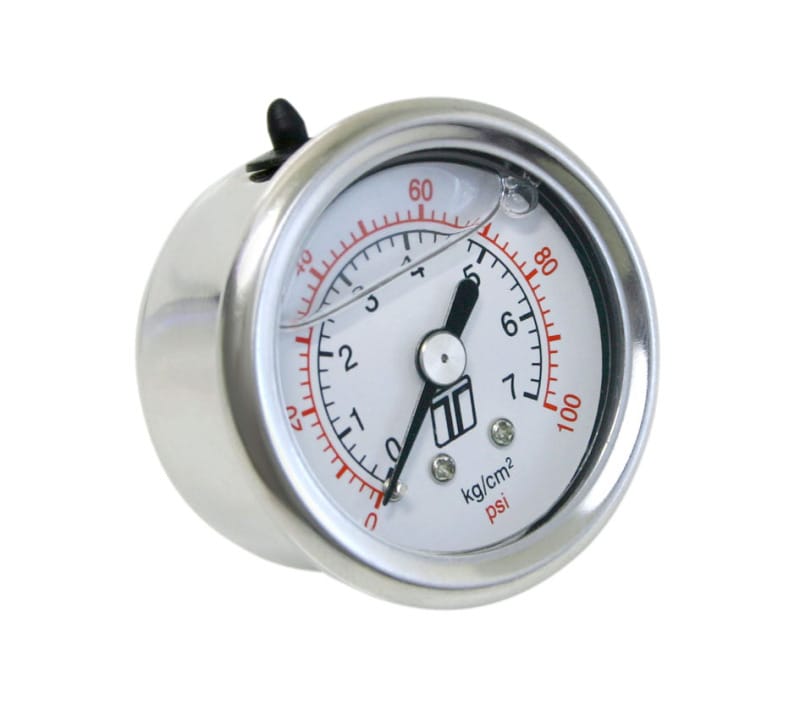 Turbosmart — Turbosmart FPR Gauge 0-100psi Liquid Fill
FPR Gauge