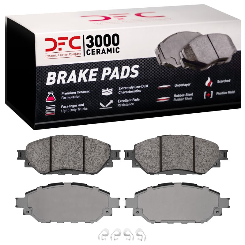 DFC — DFC 16-25 Toyota Hilux (Mexico) Front 3000 Ceramic Brake Pads
DFC Brake Pad Set