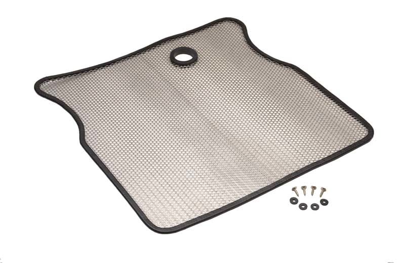 Kentrol — Kentrol 55-86 Jeep CJ Bug Shield - Polished Silver