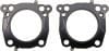 TwinPower — Twin Power 17-Up M8 Models 107 CI Head Gaskets 3.937 Bore Replaces H-D 16500326 .040 MLS Pr
