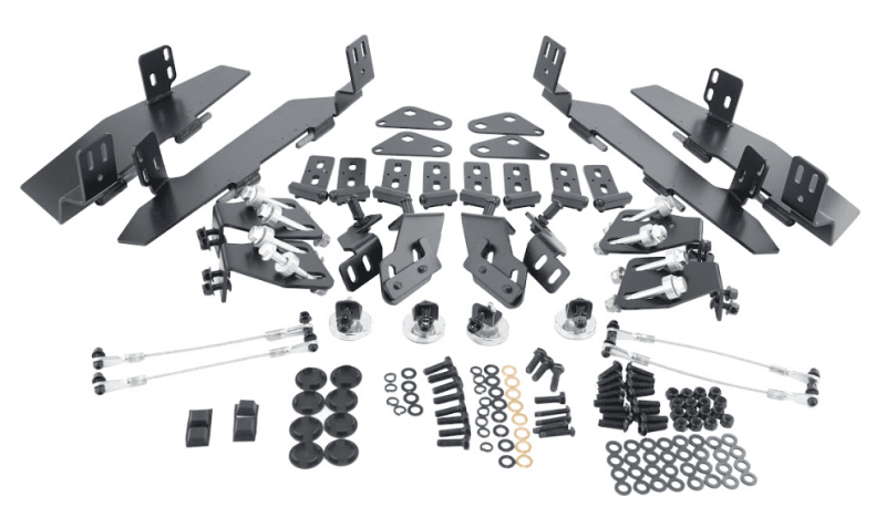 DragonFire Racing — DragonFire Racing Can-Am Defender MAX Hardware Pack - Hinges and Limit Straps