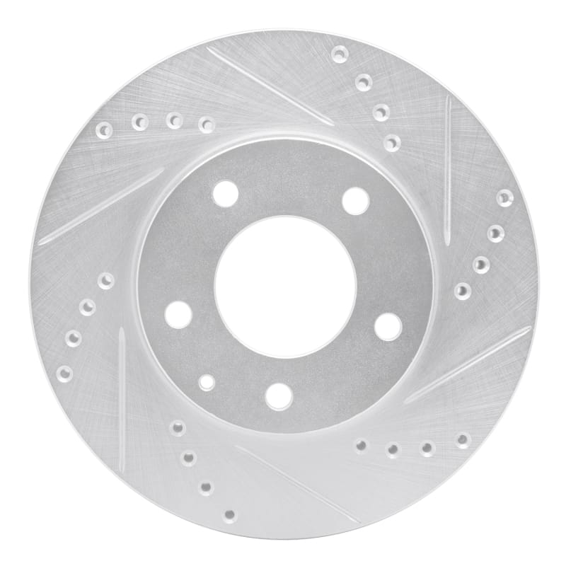 R1 Concepts — R1 95-06 Mazda Millenia Front Right Drilled & Slotted Silver Brake Rotor
R1 Brake Rotor Drill