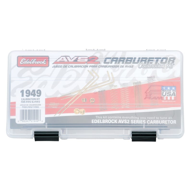 Edelbrock — Edelbrock Calibration Kit for 1912 / 1913
CARB COMPONENTS