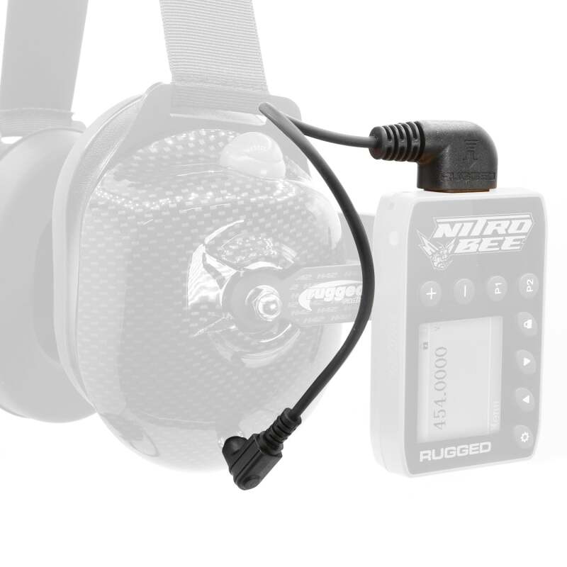 Rugged Radios — Rugged Radios Headset to Scanner (Nitro Bee Xtreme) Straight Cord - Short