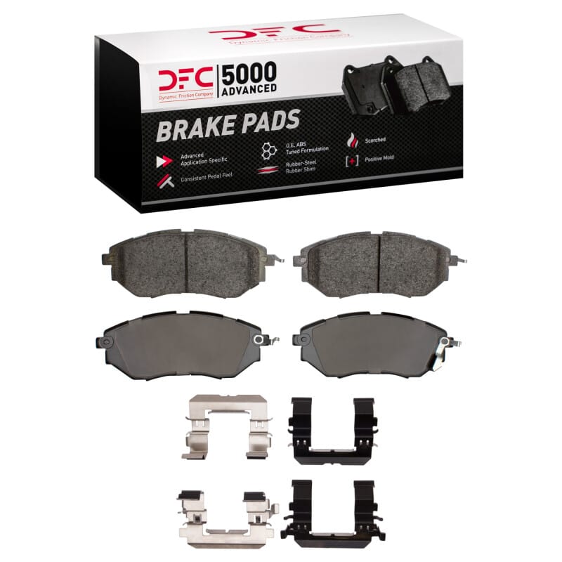 DFC — DFC 05-21 Subaru Outback Front 5000 Advanced Ceramic Brake Pads and Hardware Kit
DFC Brake Pad Set