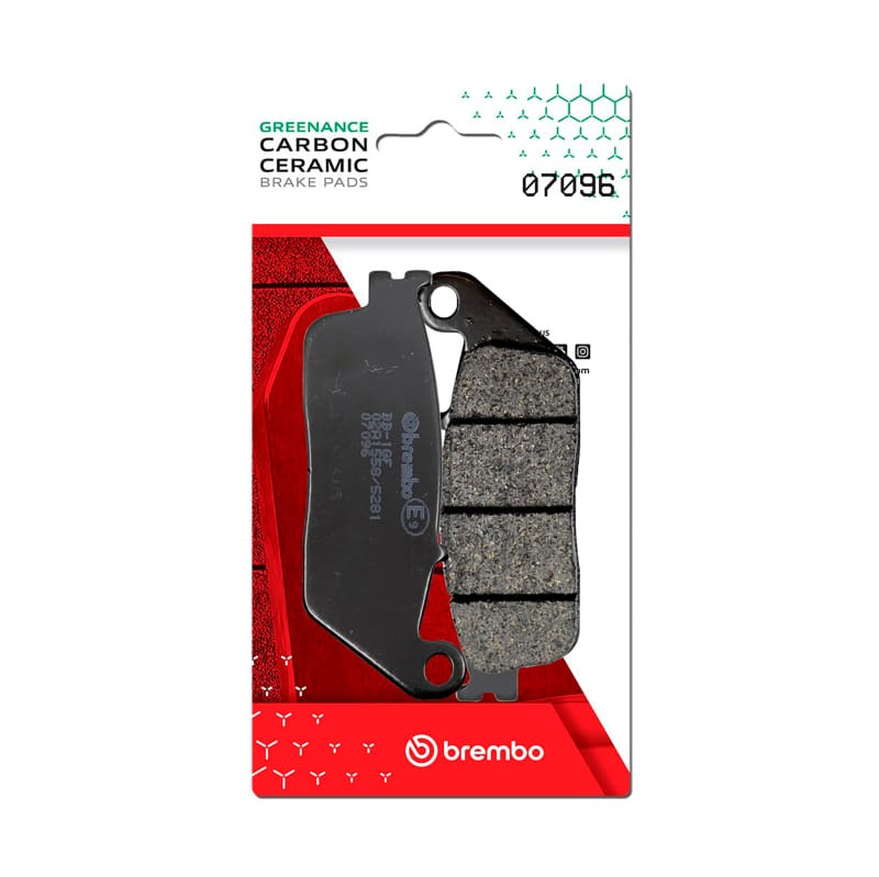 Brembo OE Powersports — Brembo OE Yamaha Versity/Yamaha X-City/Yamaha X-Max Carbon Ceramic Brake Pad - Front