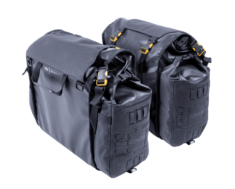 Giant Loop — Giant Loop Round the World Panniers 90+L- Black