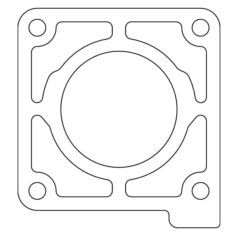 Cometic Gasket — Cometic Ford 302 5.0L .031in Fiber Throttle Body Gasket - 1986-1993
Throttle Body Gasket