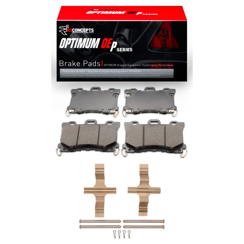 R1 Concepts — R1 24-25 Nissan Z Front Optimum OE Pads & Hardware Kit
