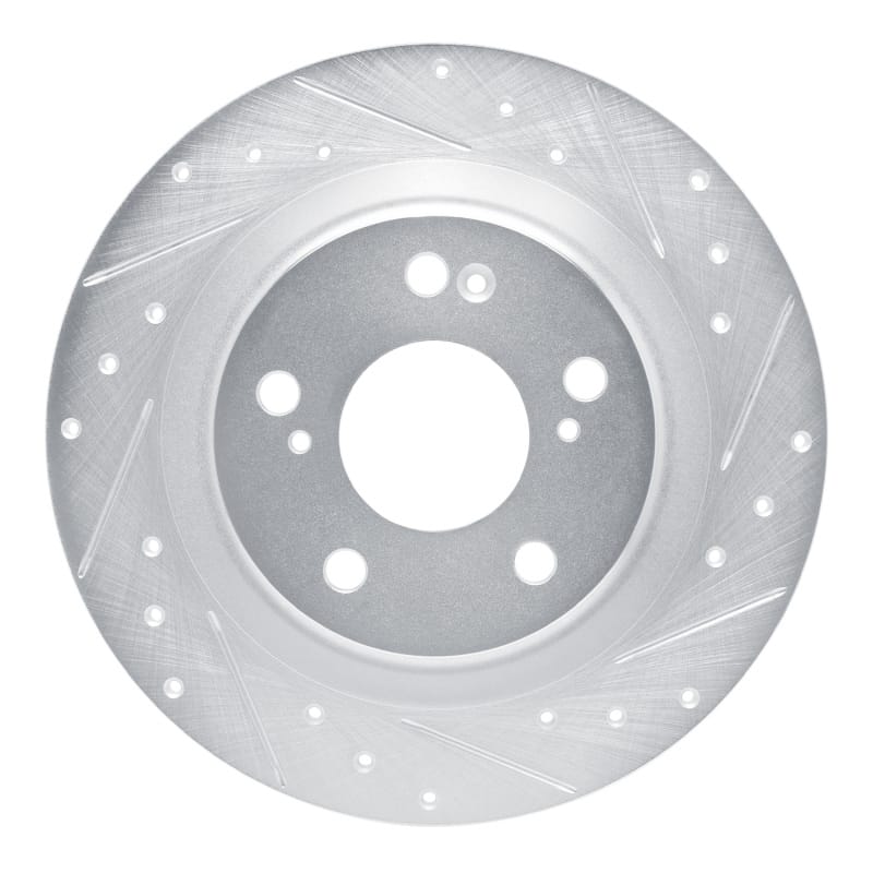 R1 Concepts — R1 17-25 Acura Integra Rear Right Drilled & Slotted Silver Brake Rotor
R1 Brake Rotor Drill