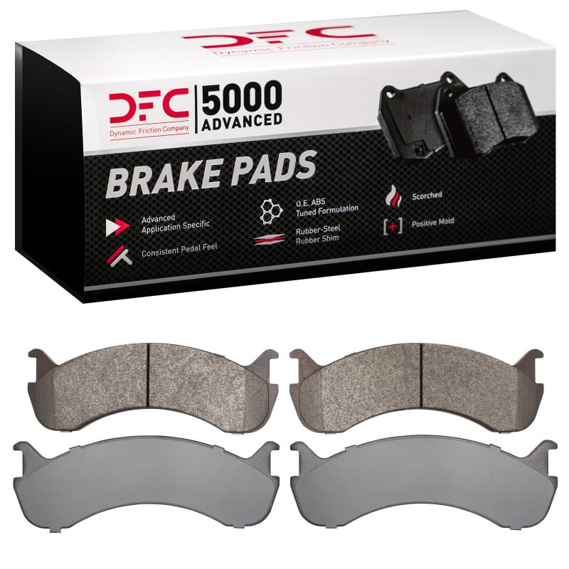 DFC — DFC 98-25 Beaver Motorcoach Monterey Rear/Front 5000 Advanced Semi Metallic Brake Pads
DFC Brake Pad Set
