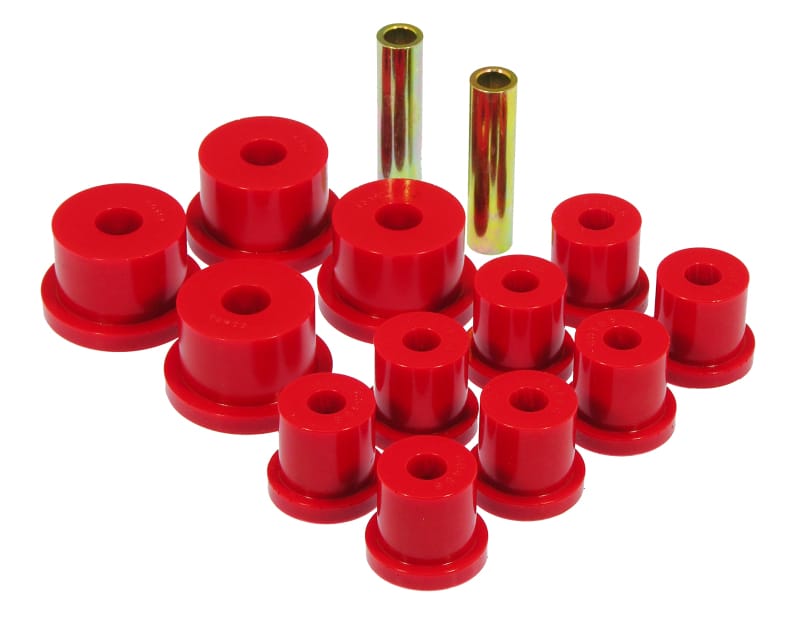 Prothane — Prothane 64-65 Ford Mustang Rear Spring & 9/16in Shackle Bushings - Red
SPRING/SHACKLE BUSH