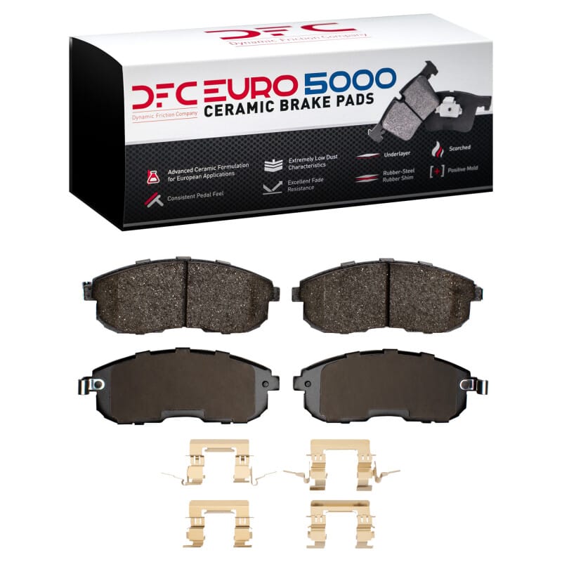 DFC — DFC 99-19 Infiniti I30 Front Euro 5000 Ceramic Brake Pads and Hardware Kit
DFC EURO Pads + HW