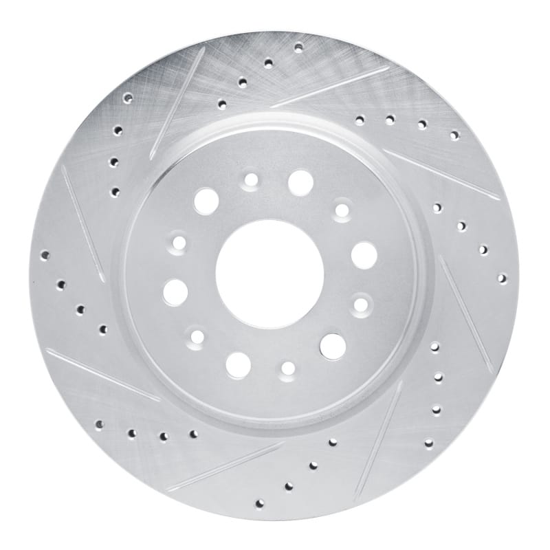 R1 Concepts — R1 17-25 Buick Enclave Rear Left Drilled & Slotted Silver Brake Rotor
R1 Brake Rotor Drill