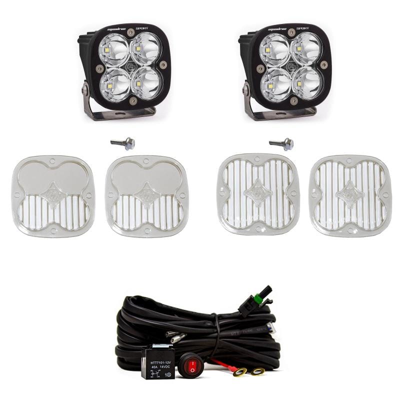 Baja Designs — Baja Designs 2021+ Ford Bronco A Piller Light Kit Squadron Sport Spot