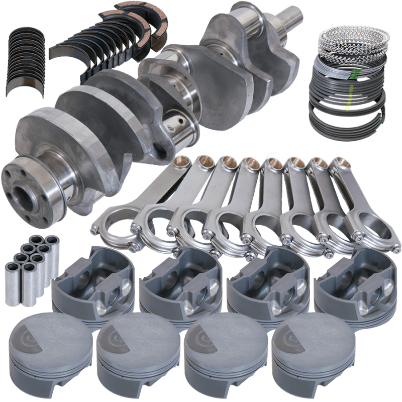 Eagle — Eagle Ford 351C 4.000in Crank 6.000in H-Beam -3.2cc Flat Top 4.030in Pistons Rotating Assembly
Competition Assembly