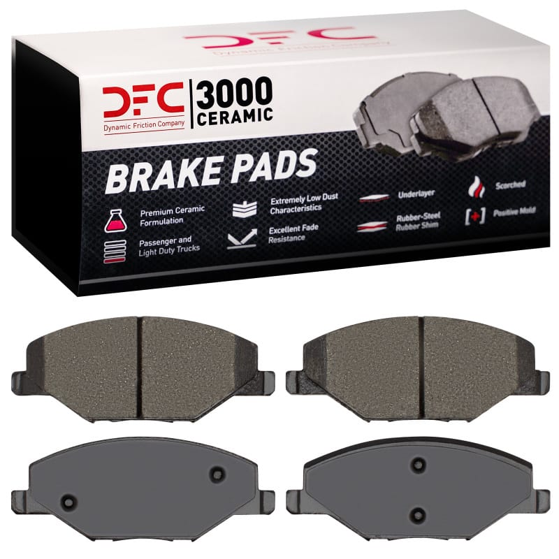 DFC — DFC 14-18 Volkswagen Polo (Mexico) Front 3000 Ceramic Brake Pads
DFC Brake Pad Set