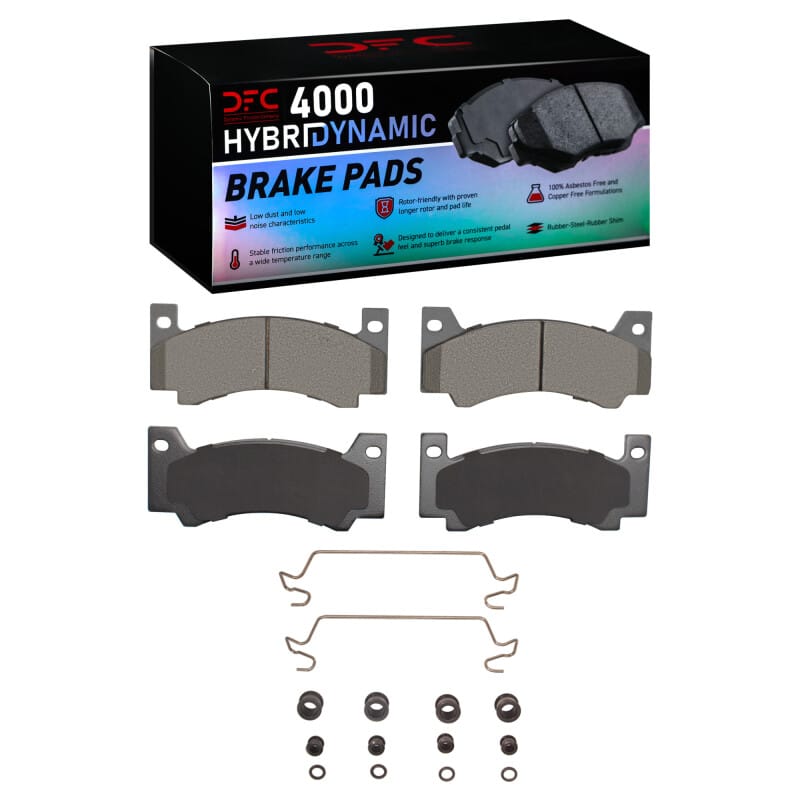 DFC — DFC 73-78 Chrysler Cordoba Front 4000 HybriDynamic Brake Pads and Hardware Kit
DFC Brake Pad Set