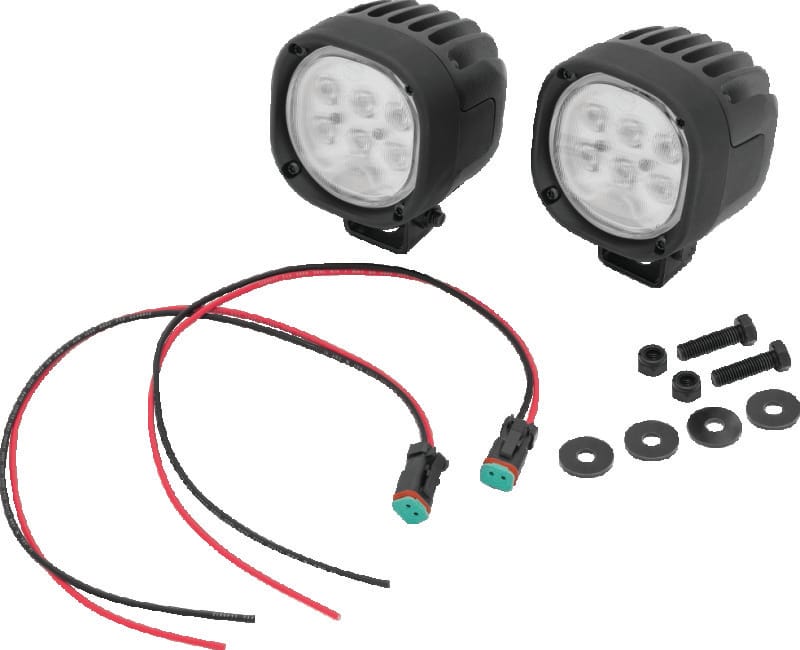 Kuryakyn — Lodestar 1,850 Lumens High-Output Driving Lights Spot Beam