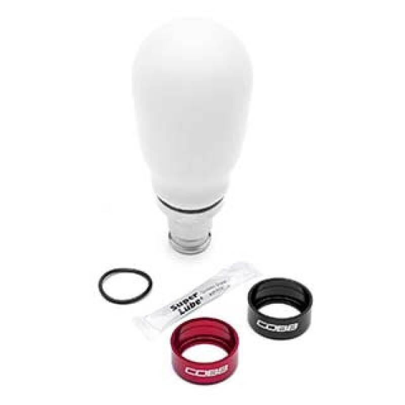 COBB — Cobb 17-21 Honda Civic Type R 6-Speed Tall Weighted Cobb Knob - White